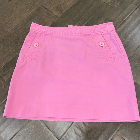 Lilly Pulitzer Dresses & Skirts - Lilly Pulitzer Pink Mini Skirt size 6